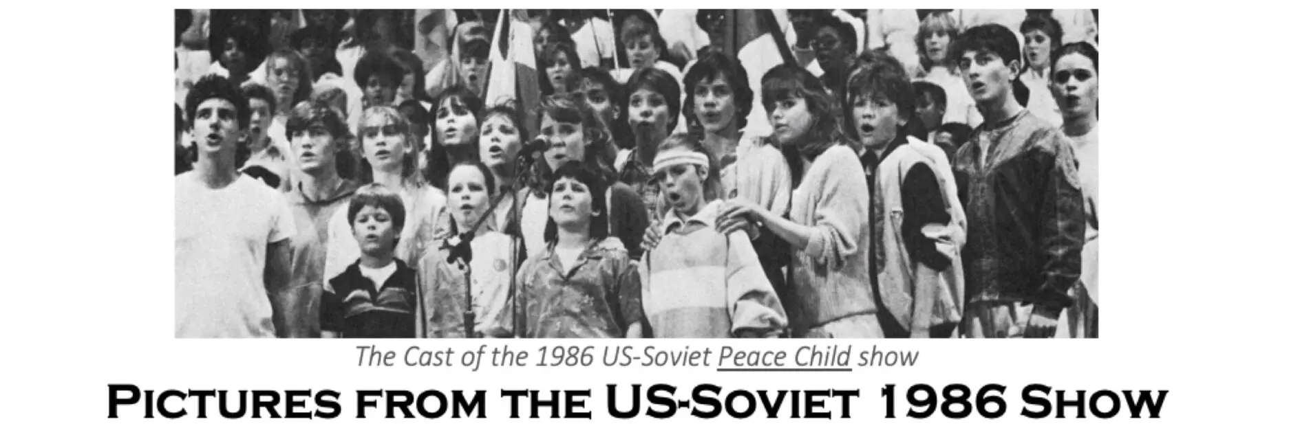Pictures from the US-Soviet 1986 Show