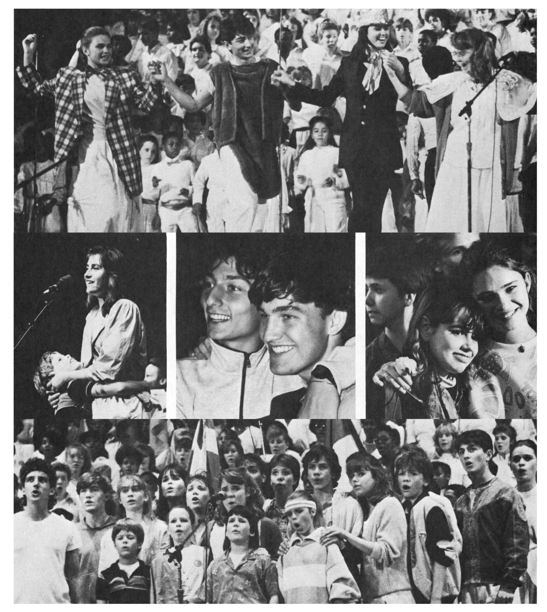 Photos of early Peace Child Shows